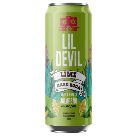 Lil Devil Lime Hard Soda