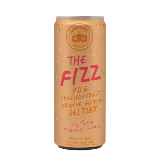 The Fizz: Passionfruit Orange Guava (P.O.G.) Seltzer