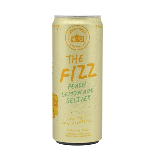 The Fizz: Peach Lemonade Seltzer